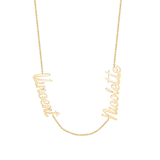 Deux Name Necklace