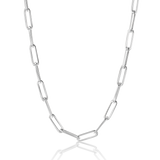 14K Large Paper Clip Chain Necklace