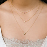 Kids Turquoise Solitaire Necklace