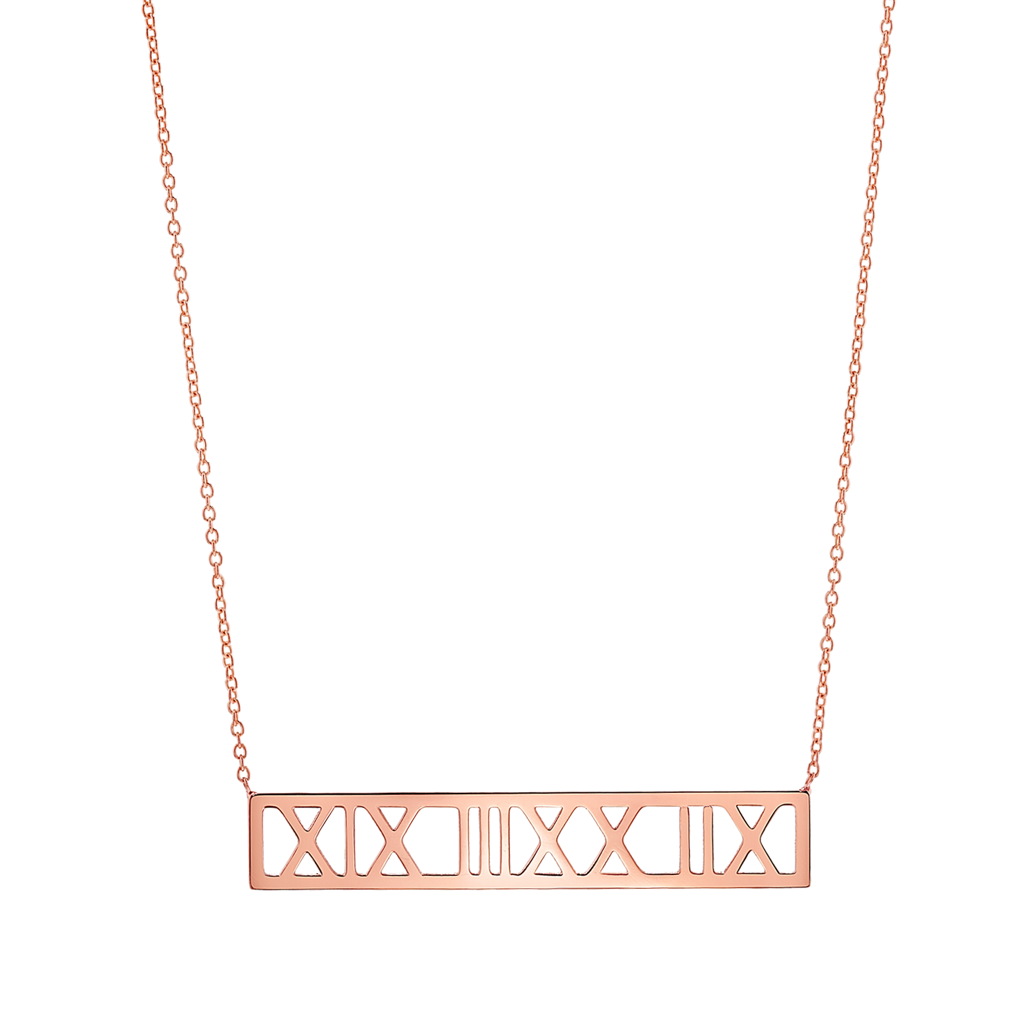 Roman Numeral Necklace