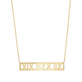 Roman Numeral Necklace