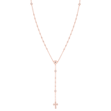 Diamond Rosary Necklace