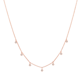 Multi Drop Diamond Necklace