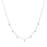 Multi Drop Diamond Necklace