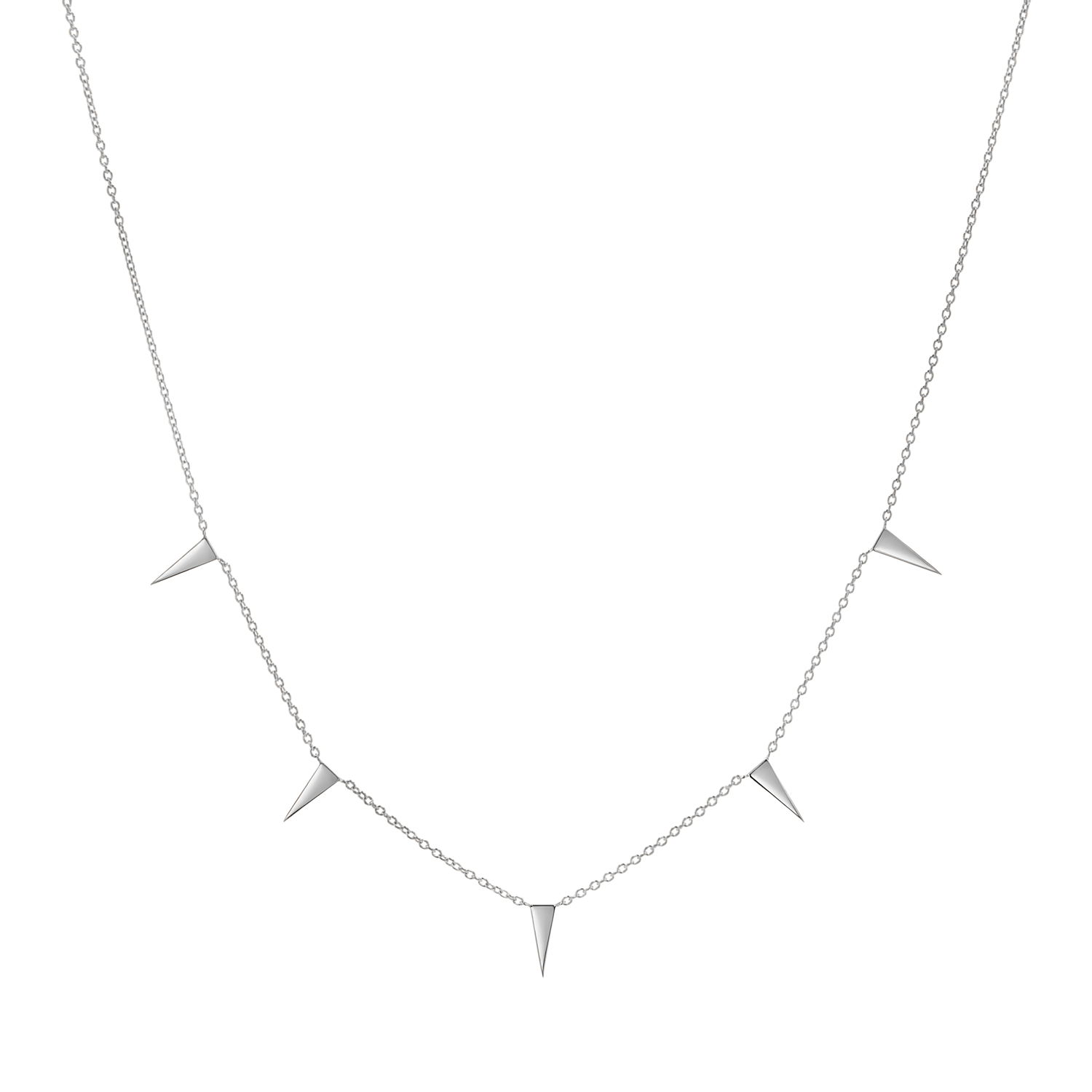 Triangle Spike Necklace