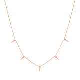 Triangle Spike Necklace