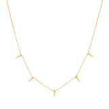 Triangle Spike Necklace