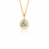 Trinatier Grand Bezel Pendant Necklace