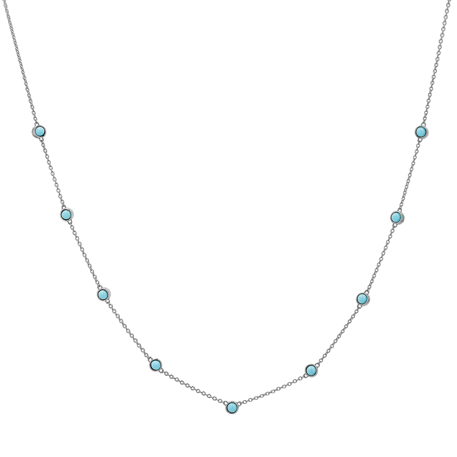 Genuine Turquoise Strand Necklace