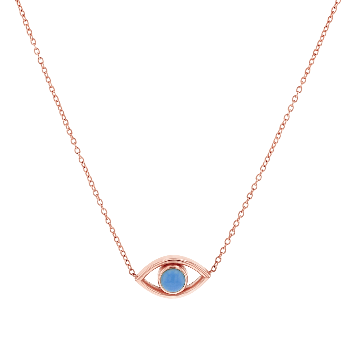 Turquoise Evil Eye Necklace