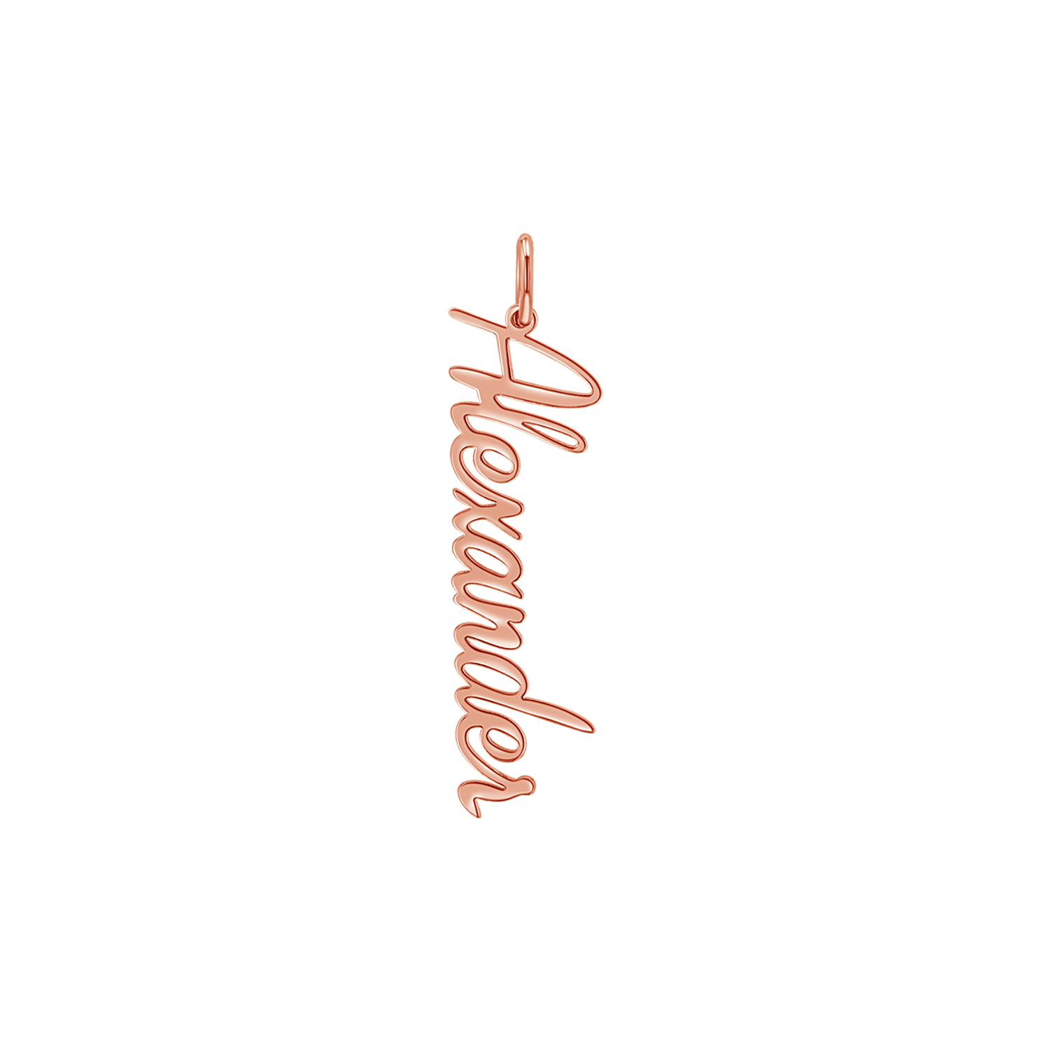Vertical Script Name Charm