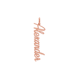 Vertical Script Name Charm