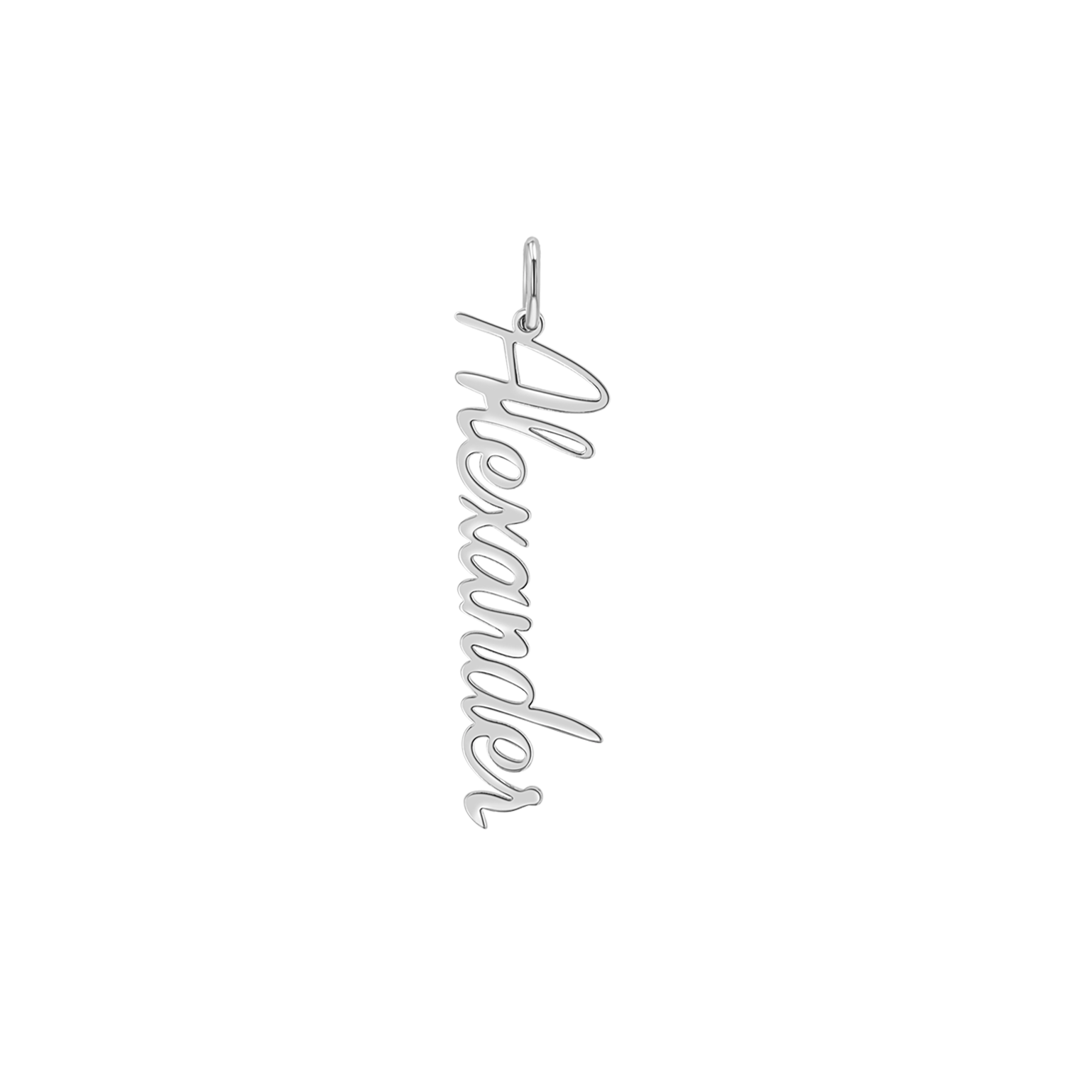 Vertical Script Name Charm