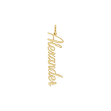 Vertical Script Name Charm
