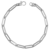 14K Grand Paper Clip Chain Bracelet