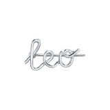 Mini Letter Name Pin