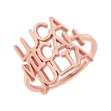 Linear Triple Name Ring