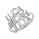 Linear Triple Name Ring