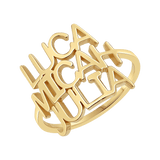 Linear Triple Name Ring