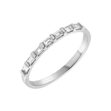 Baguette Row Ring