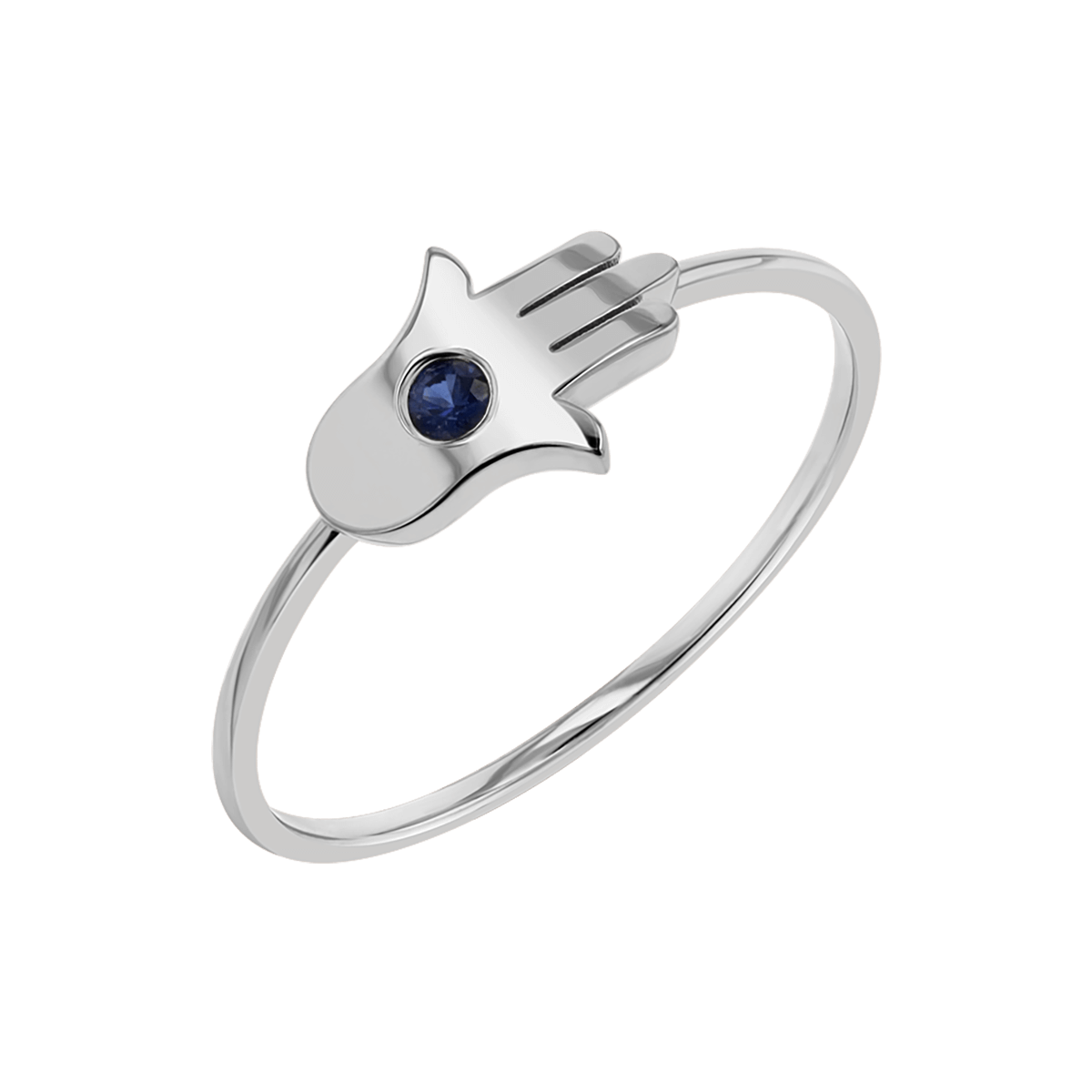 Hamsa Diamond Wire Ring