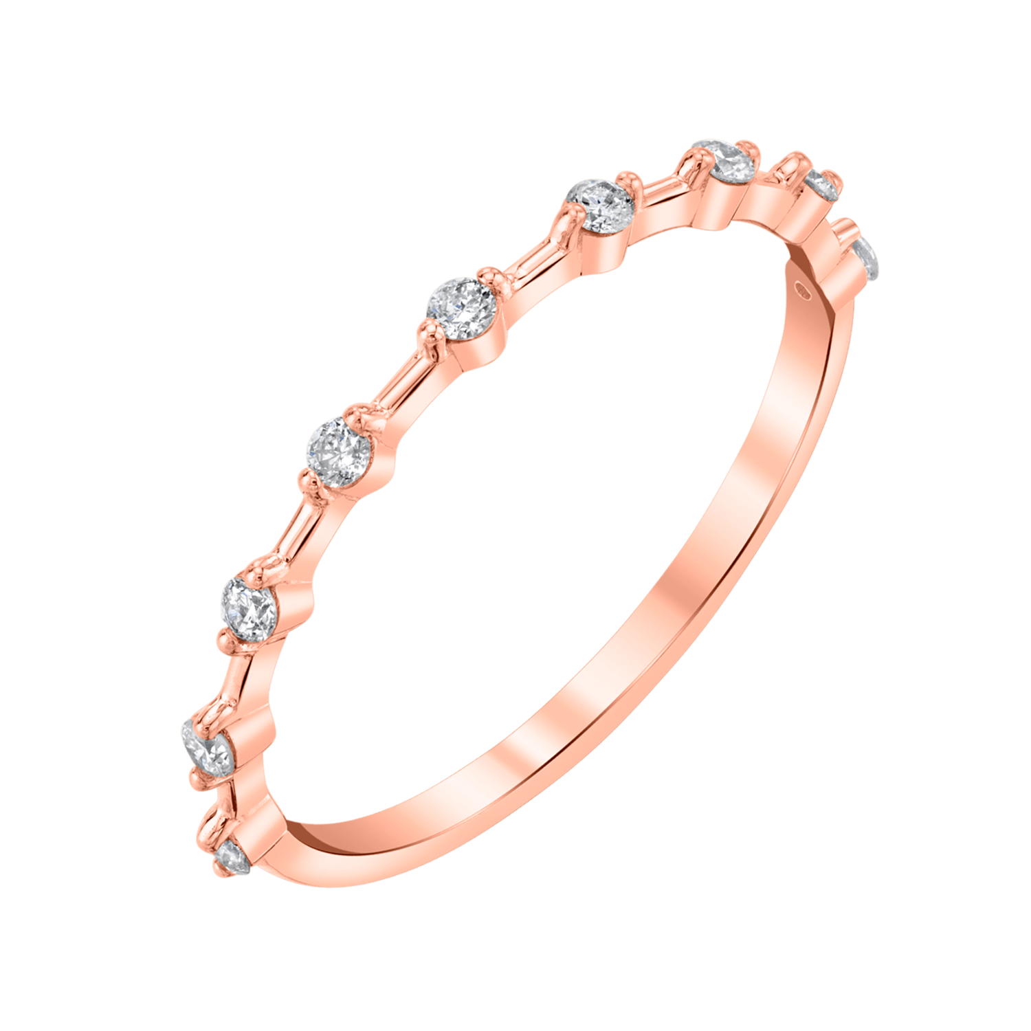 Floating Diamonds Ring