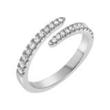 Diamond Coil Ring