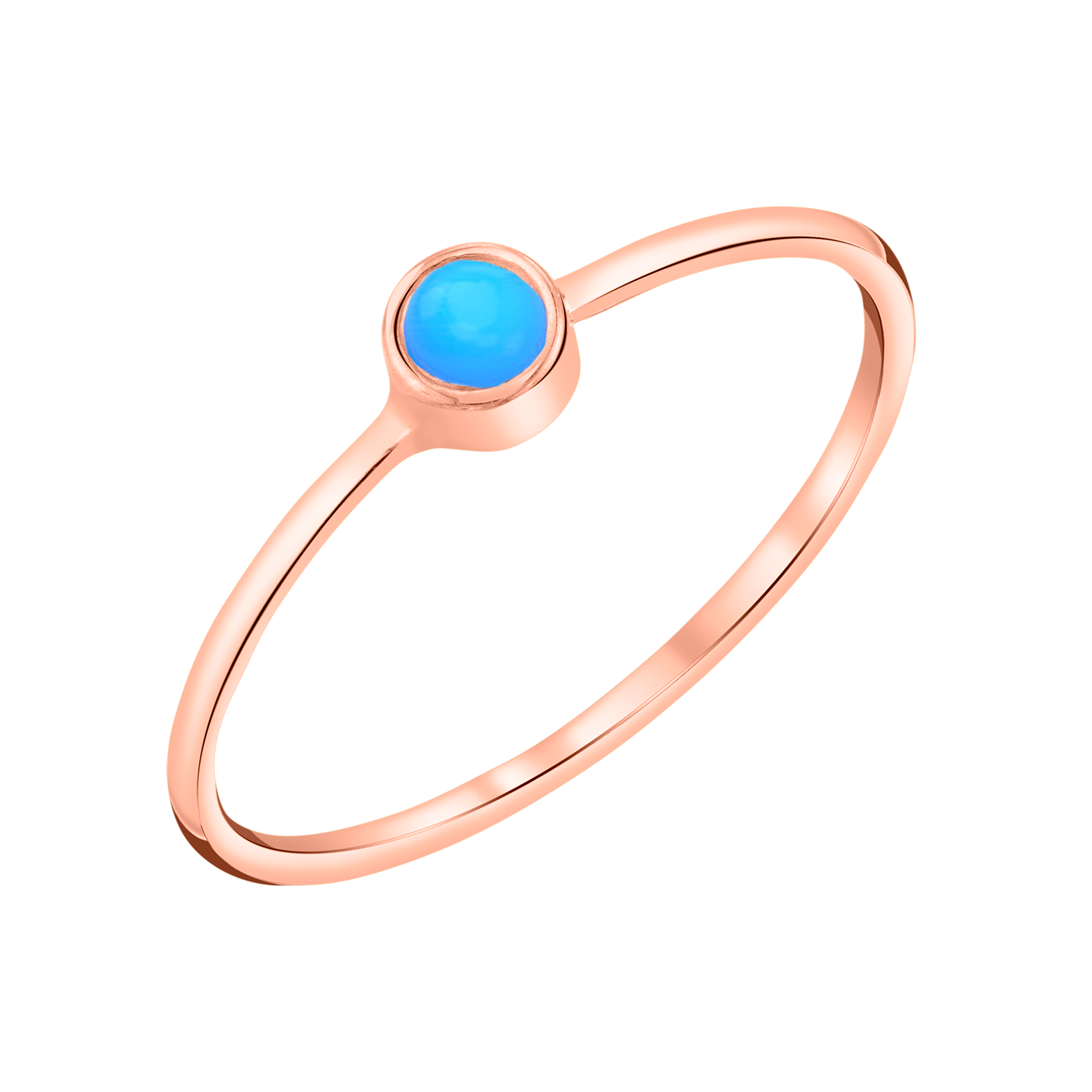 Turquoise Solitaire Ring
