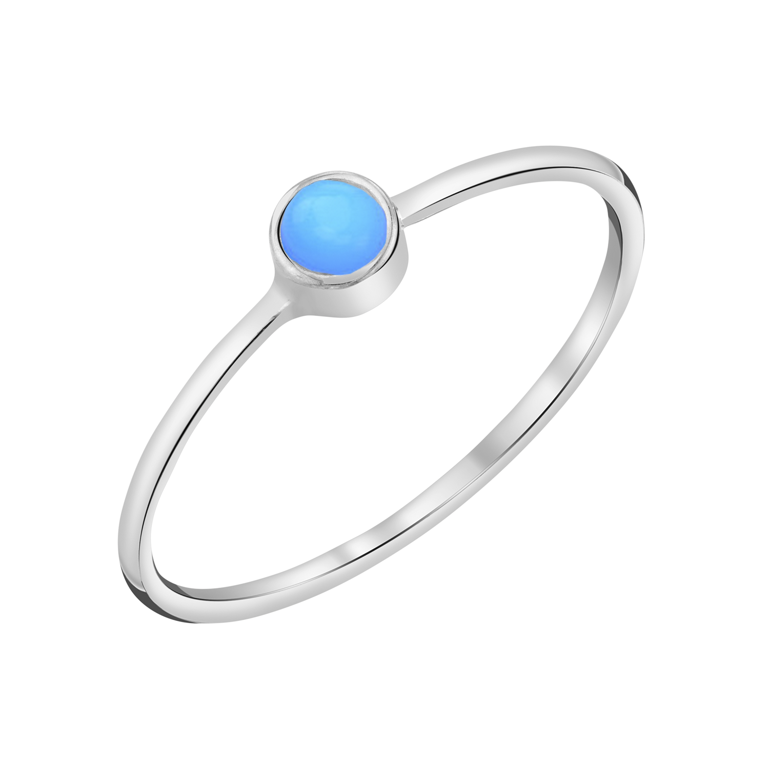 Turquoise Solitaire Ring