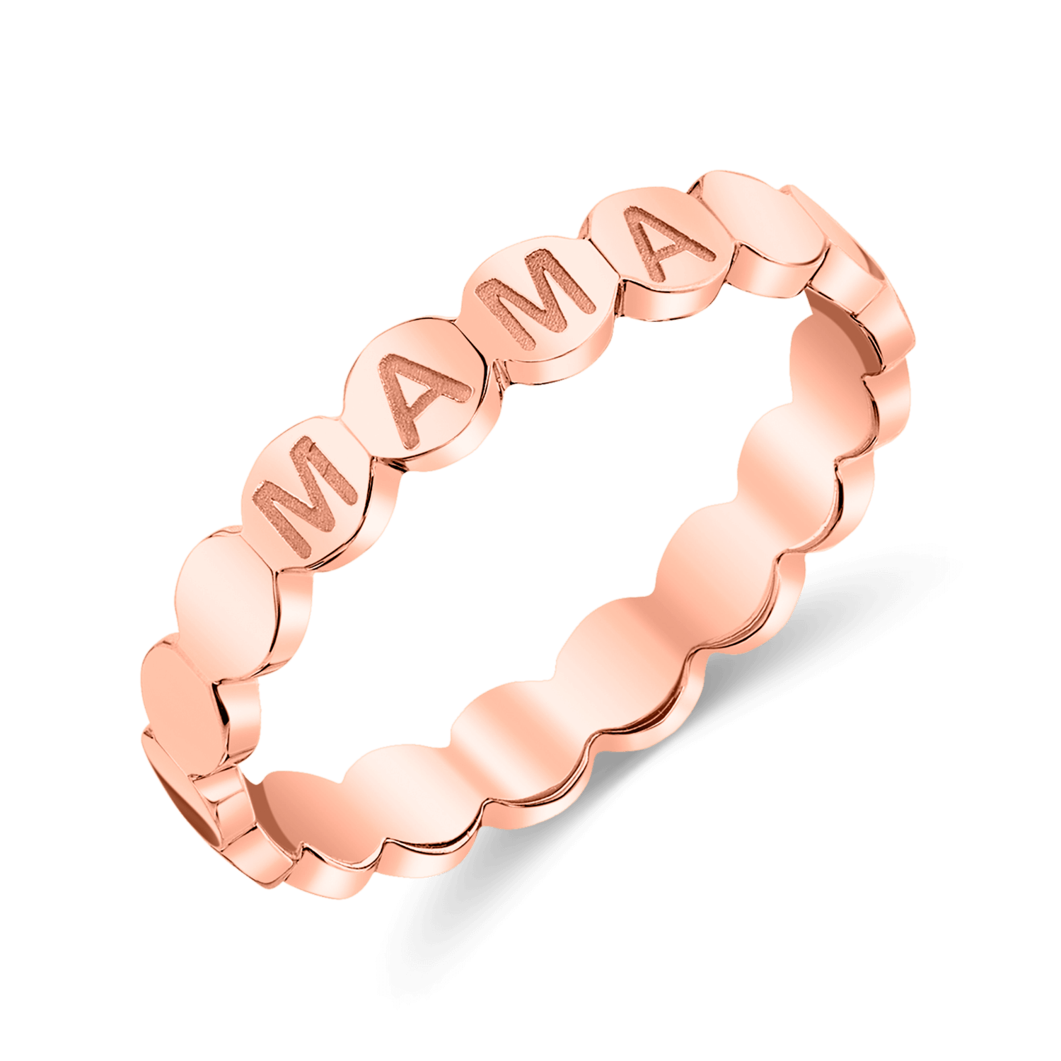 Bubble Engravable Eternity Band
