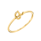 Handmade Letter Ring
