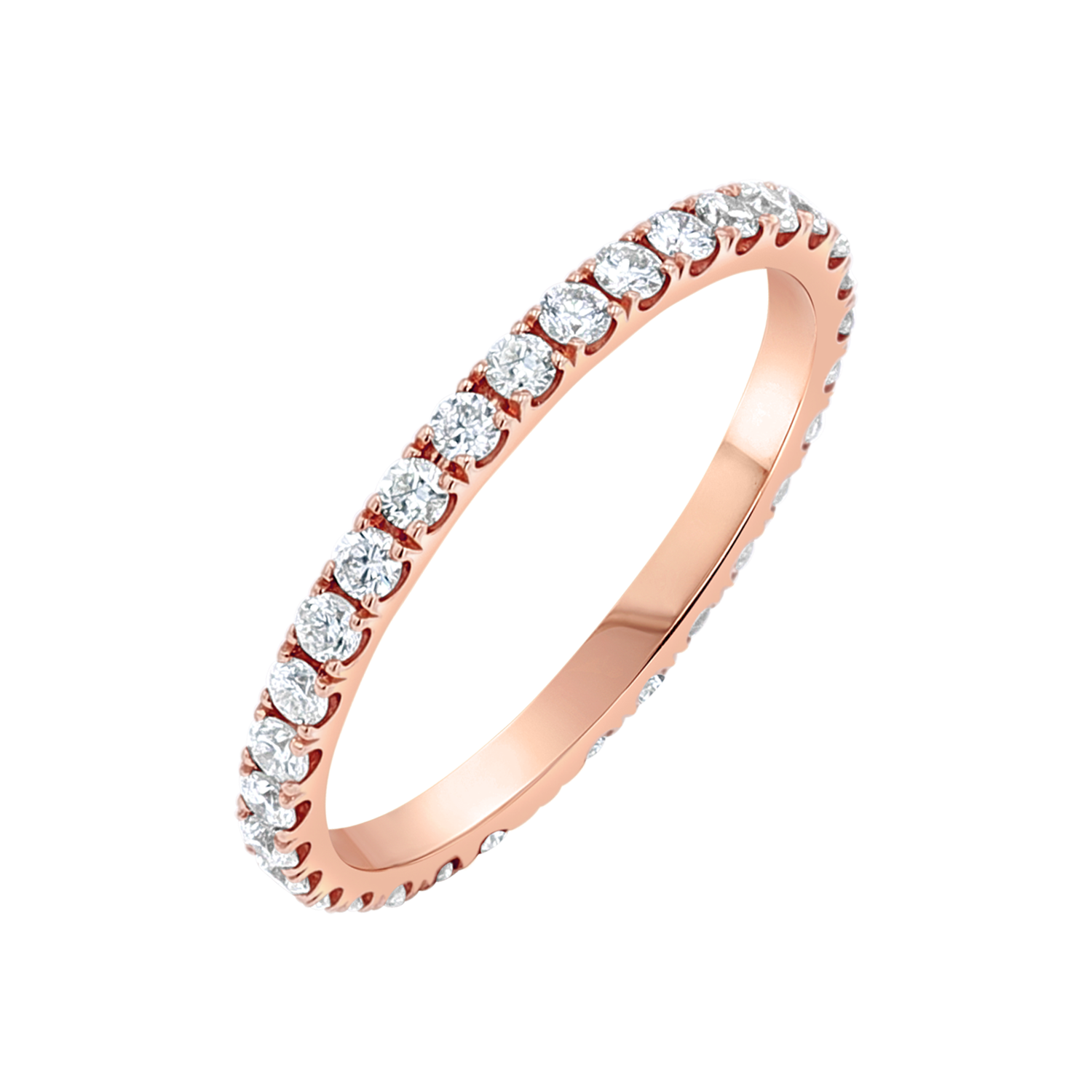 U Pave Diamond Band