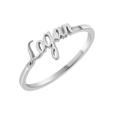 Custom Name Ring