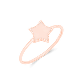 Enamel Star Ring