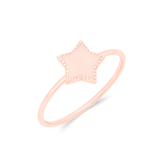 Kids Enamel Star Ring
