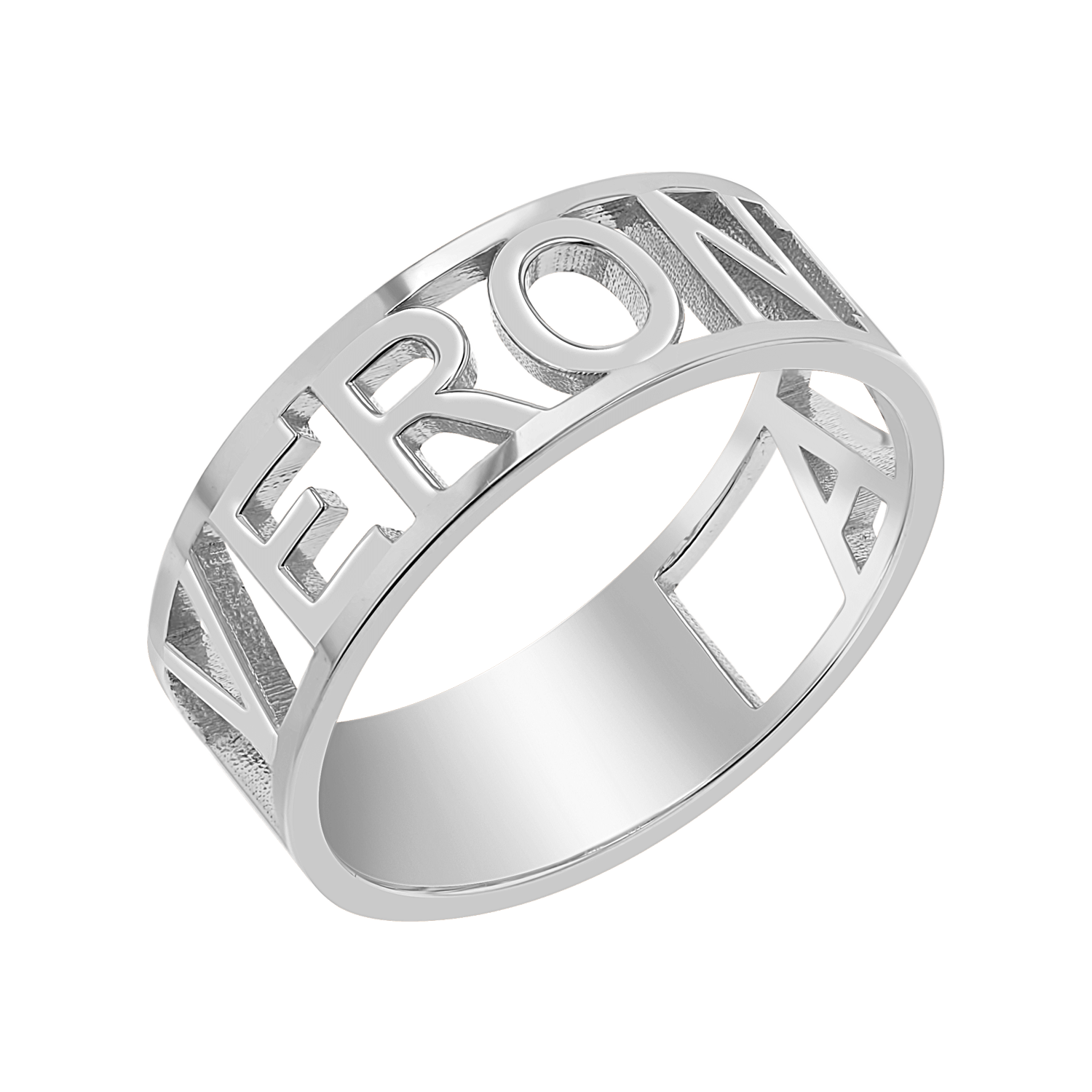 Custom Name Band Ring