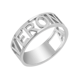 Custom Name Band Ring