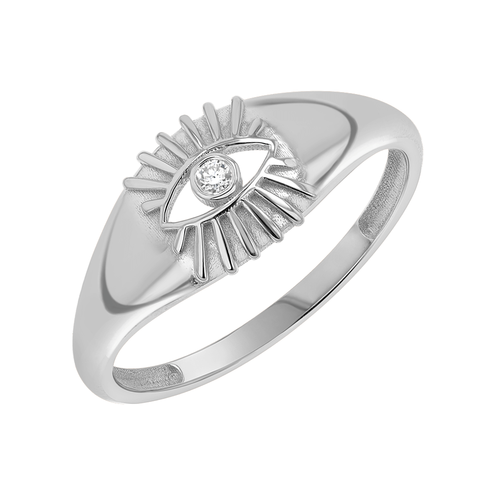 Sunbeam Evil Eye Ring