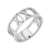 Custom Roman Numeral Ring