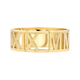 Custom Roman Numeral Ring