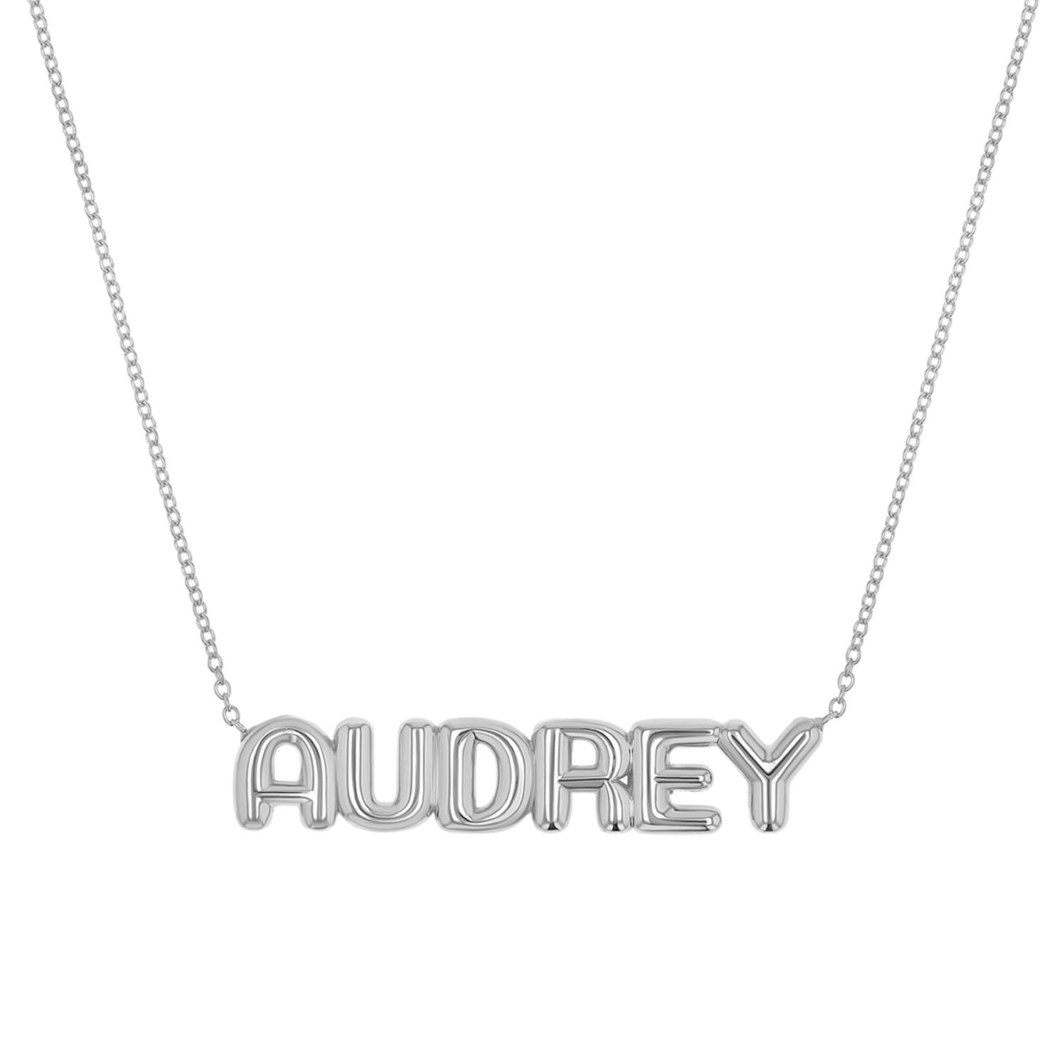 Balloon Name Necklace