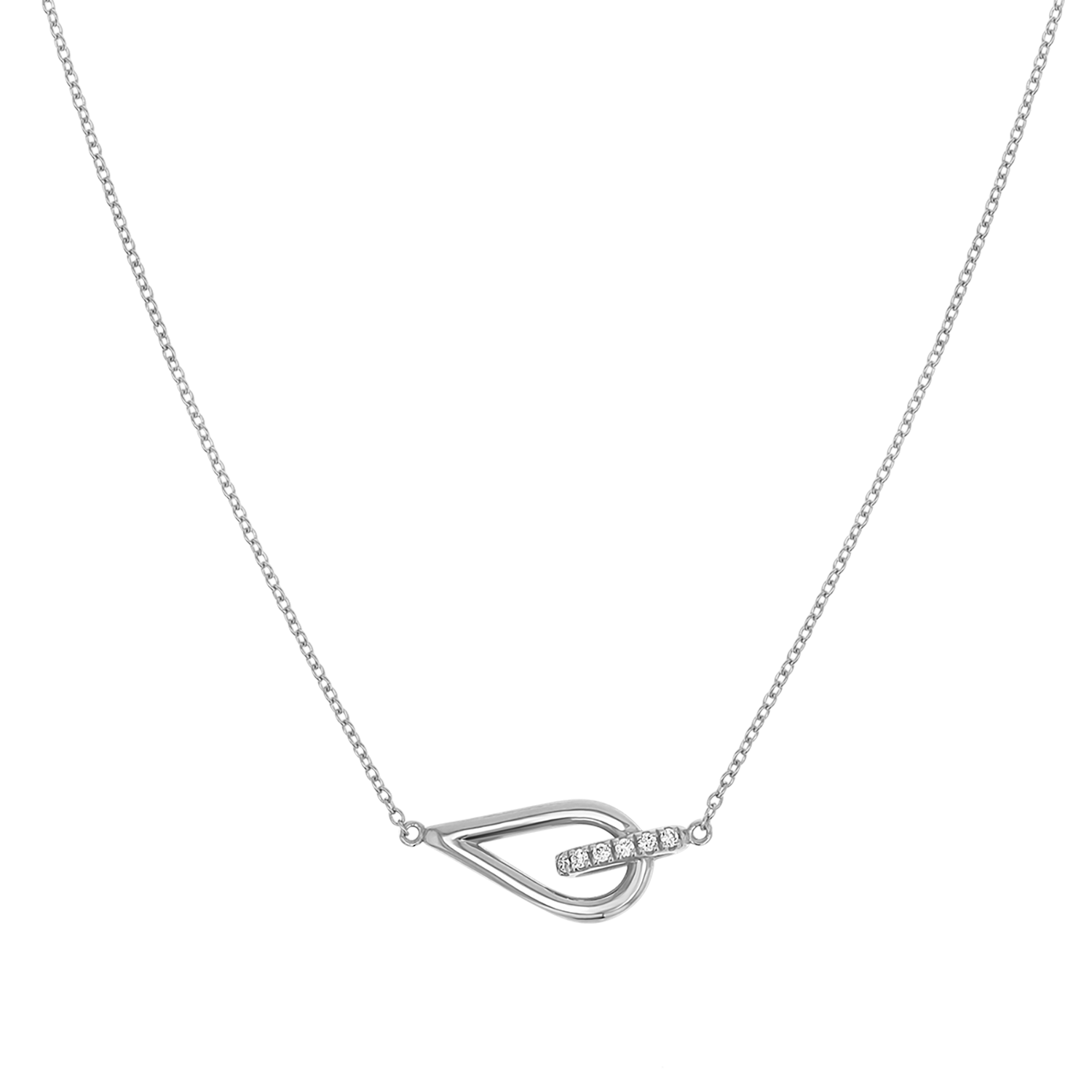Anchor Knot Necklace