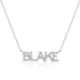 Diamond Custom Name Necklace