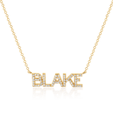 Diamond Custom Name Necklace