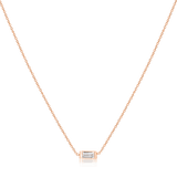 Baguette Diamond Necklace