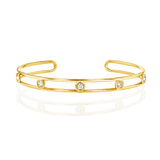 Bubble Diamond Cuff