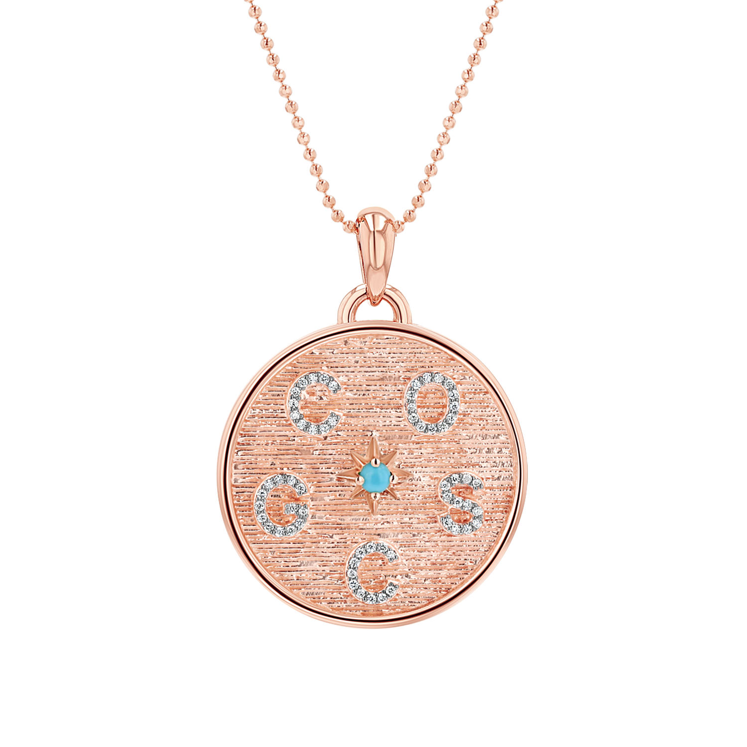 Circle of Life Diamond Multi Initial Necklace