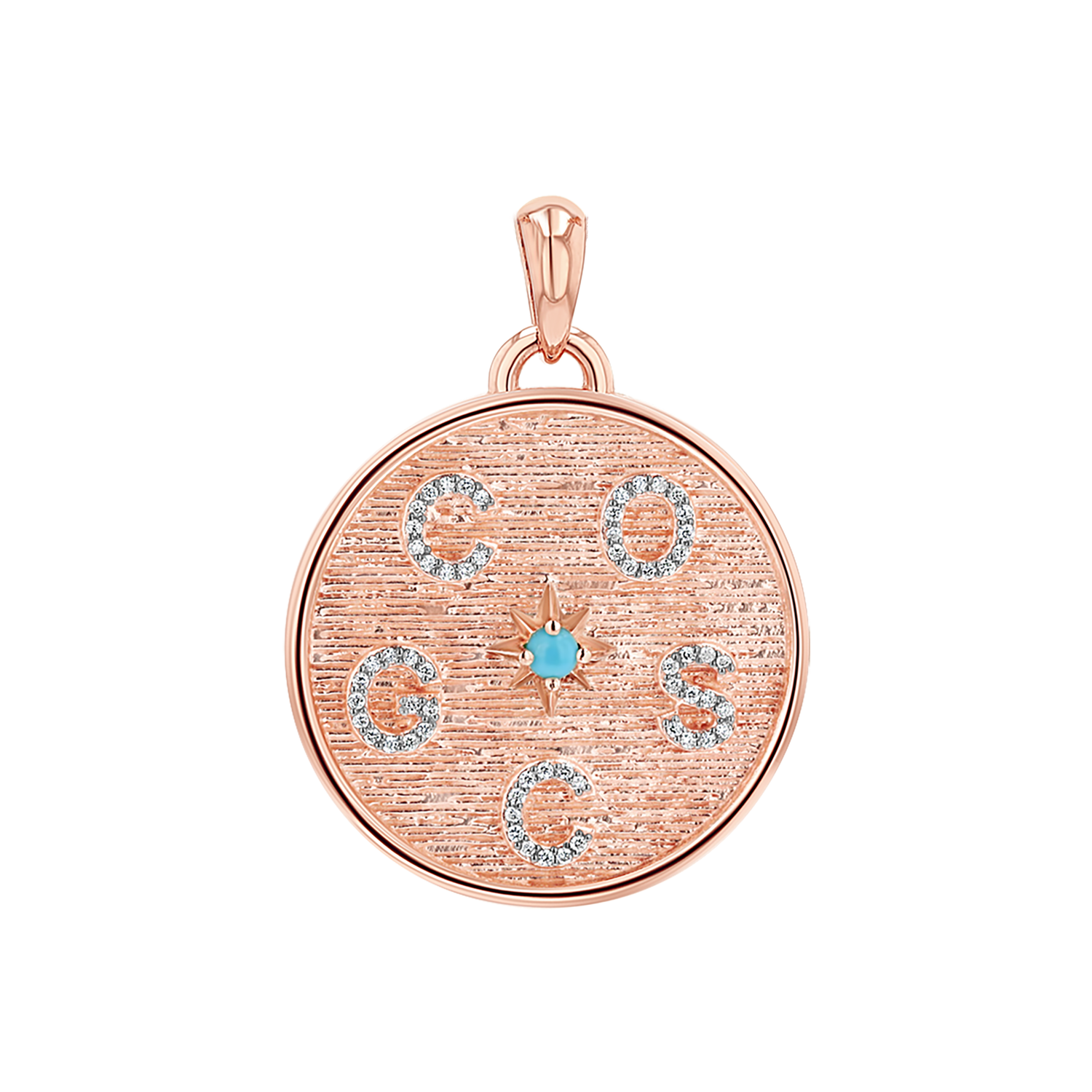Circle of Life Diamond Multi Initial Charm