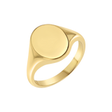 Petit Oval Signet Ring