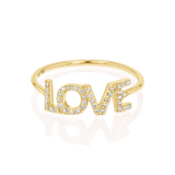 Diamond LOVE Ring